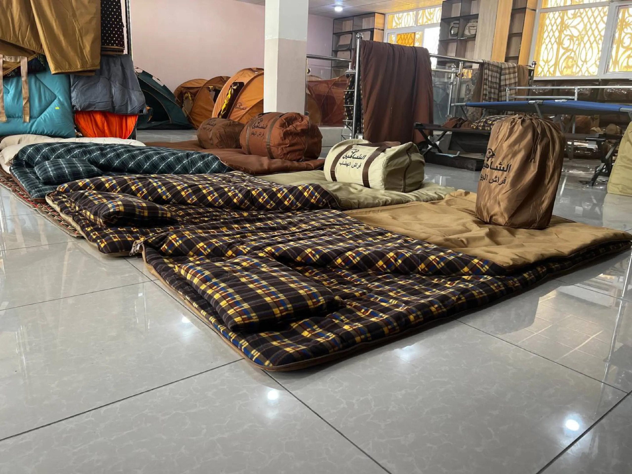 فرش نوم البرية | الإصدار الصيفي والشتوي 🏕️